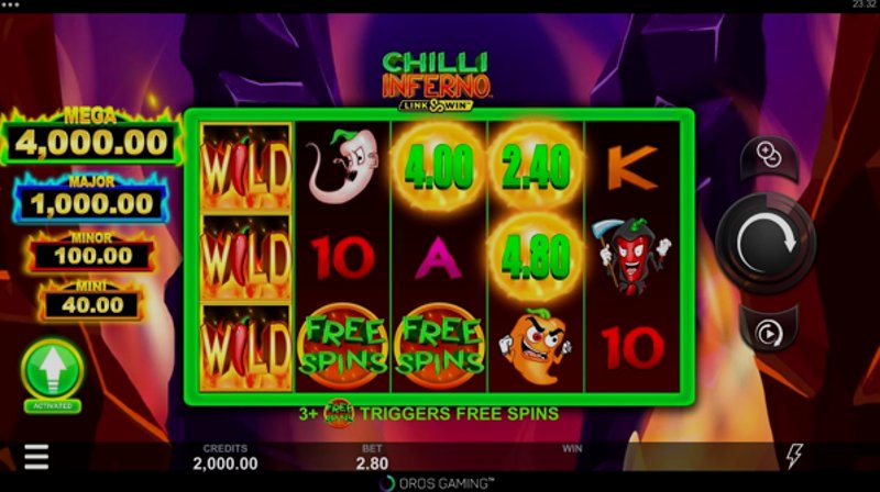 Play Chilli Inferno by Games Global at 1Win Casino