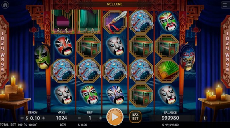 Play Chinese Opera by Kaga at 1Win Casino