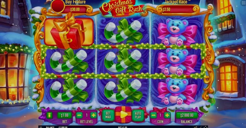 Play Christmas Gift Rush by Habanero at 1Win Casino