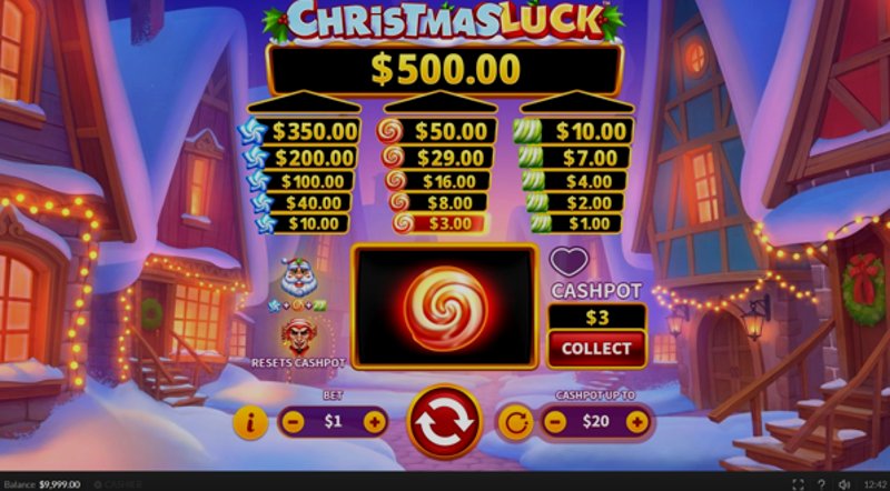 Play Christmas Luck by Skywind at 1Win Casino