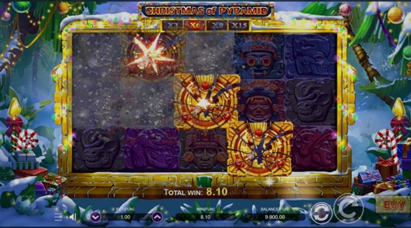 Play Christmas Of Pyramid by Zillion Games at 1Win Casino