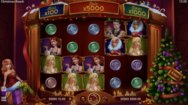 Play Christmas Reach by Evoplay at 1Win Casino