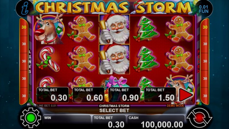 Play Christmas Storm by Ct Interactive at 1Win Casino