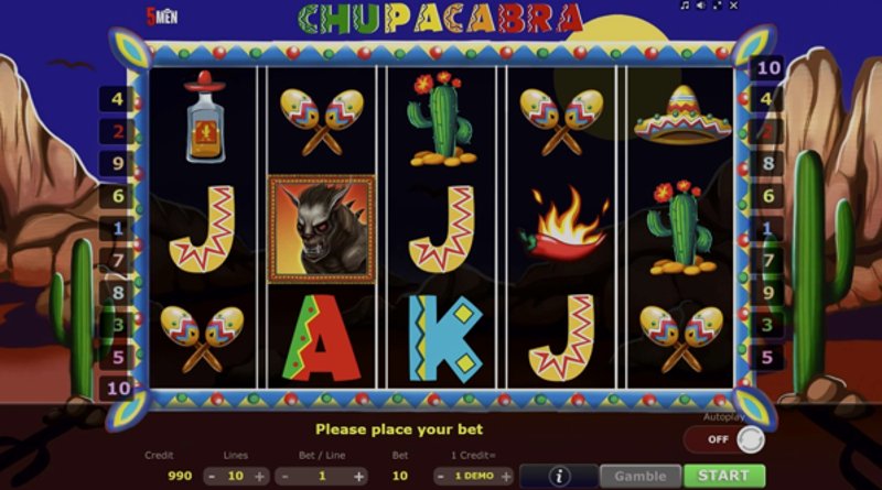 Play Chupacabra by 5 Men Gaming at 1Win Casino