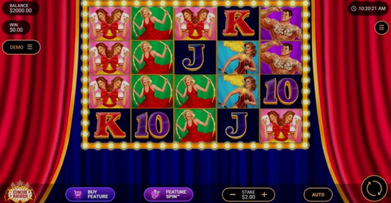 Play Circus Riches by Pariplay at 1Win Casino