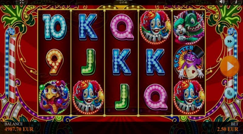 Play Cirque de fous by Cq9 at 1Win Casino