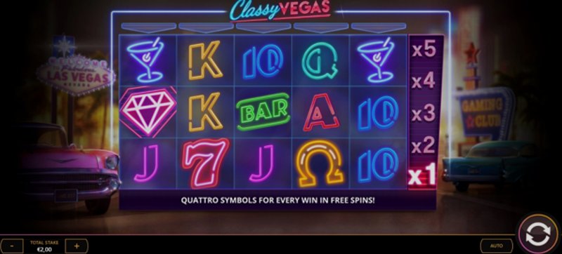 Play Classy Vegas by Red Tiger at 1Win Casino