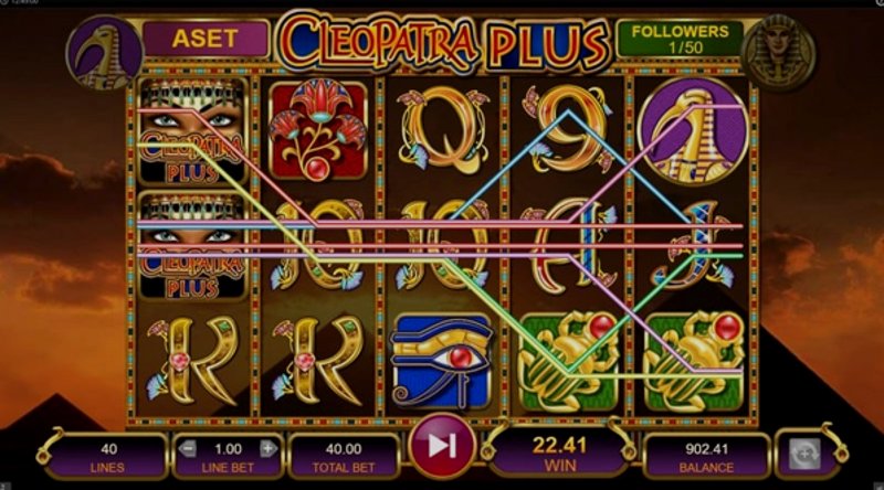 Play Cleopatra by Superlotto at 1Win Casino