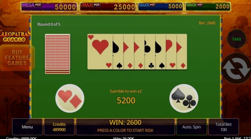 Play Cleopatras Pearls by Swintt at 1Win Casino