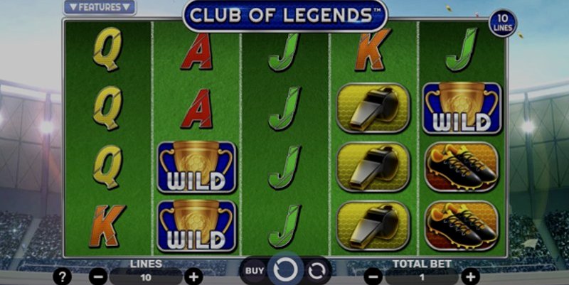 Play Club Of Legends by Spinomenal at 1Win Casino