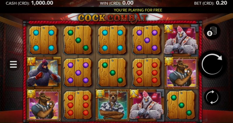 Play Cock Combat by Worldmatch at 1Win Casino