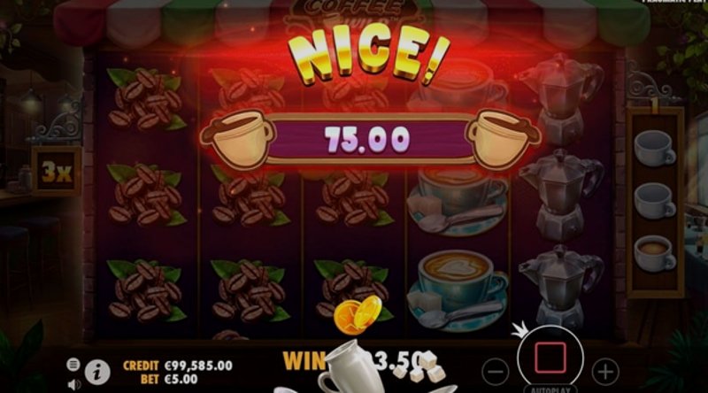 Play Coffee Wild by Kaga at 1Win Casino