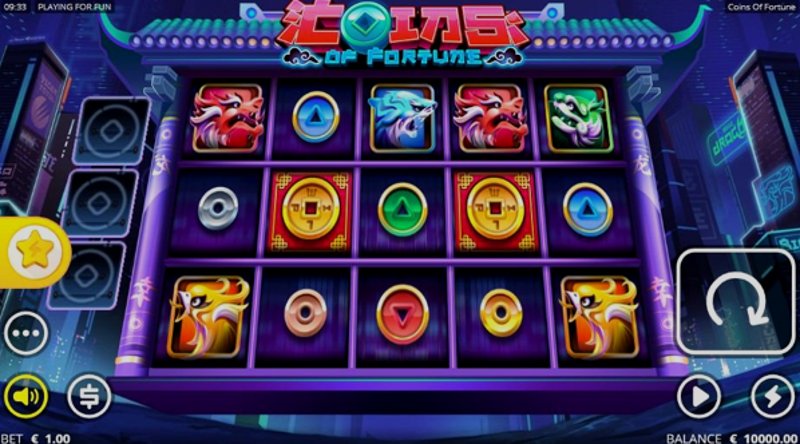 Play Coins Of Fortune by No Limit City at 1Win Casino