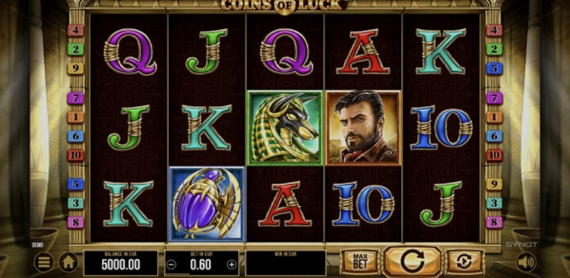 Play Coins of Luck in Kenya at 1Win Casino