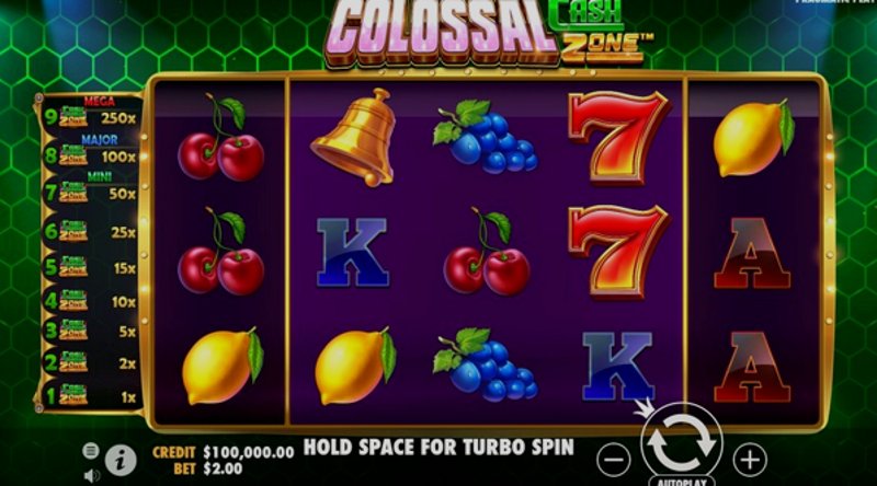 Play Colossal Cash Zone by Pragmatic at 1Win Casino