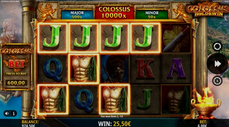 Play Colossus: Hold & Win in Kenya at 1Win Casino