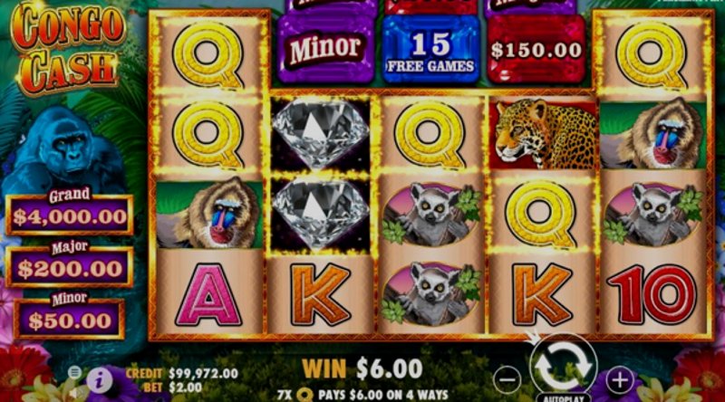 Play Congo Cash by Pragmatic at 1Win Casino