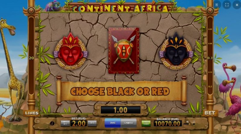 Play Continent Africa by Bf Games at 1Win Casino