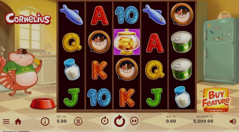 Play Cornelius by Netent at 1Win Casino