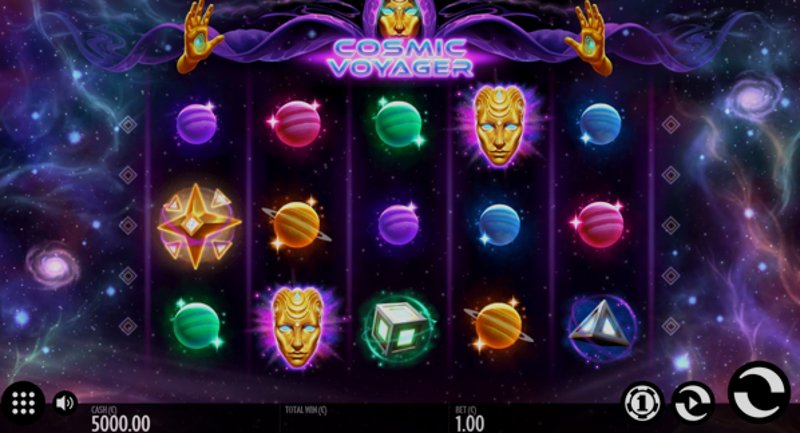 Play Cosmic Voyager by Thunderkick at 1Win Casino