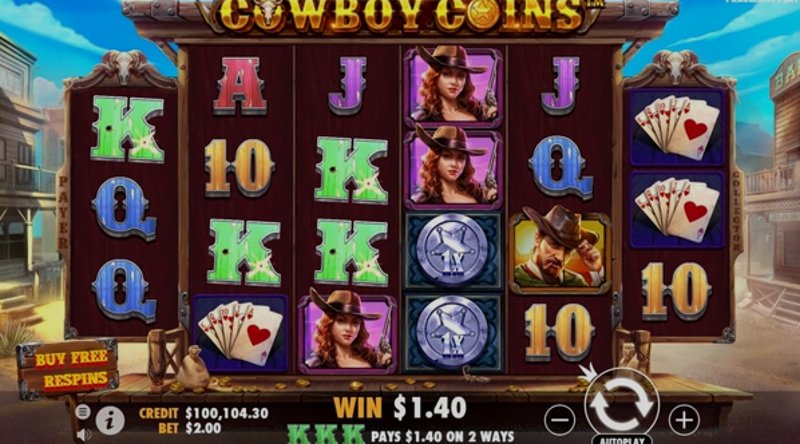 Play Cowboy Coins by Pragmatic at 1Win Casino