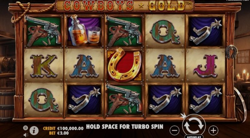 Play Cowboys by Kaga at 1Win Casino