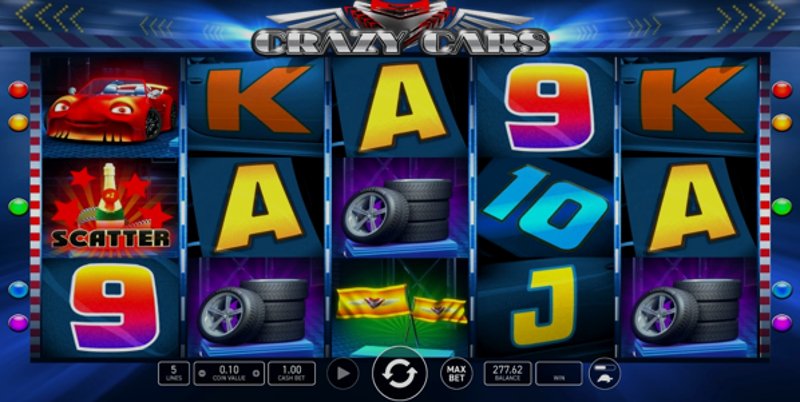 Play Crazy Cars by Wazdan at 1Win Casino