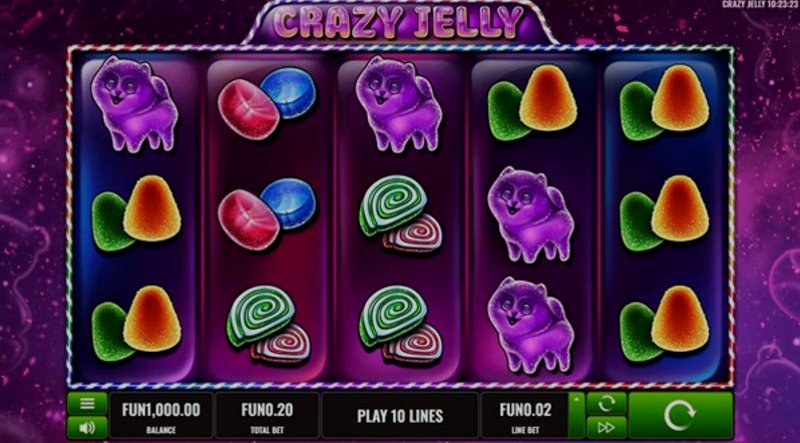 Play Crazy Jelly by Platipus at 1Win Casino