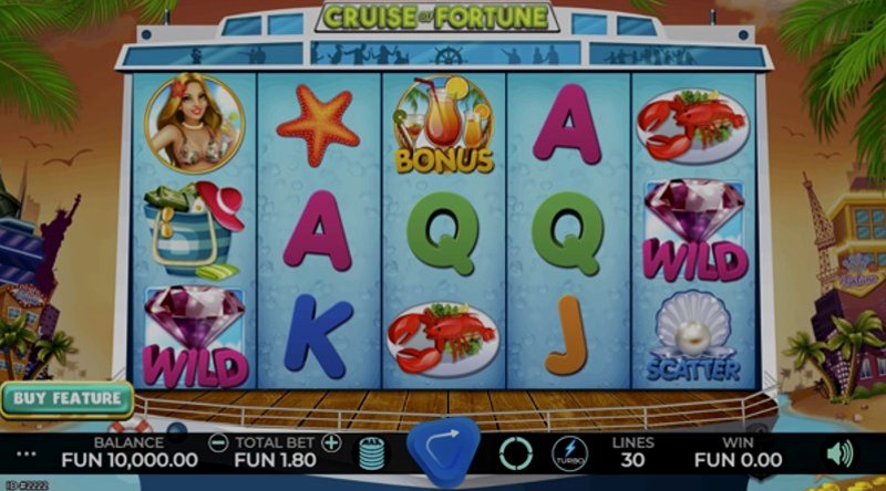 Play Cruise of Fortune by Caleta at 1Win Casino