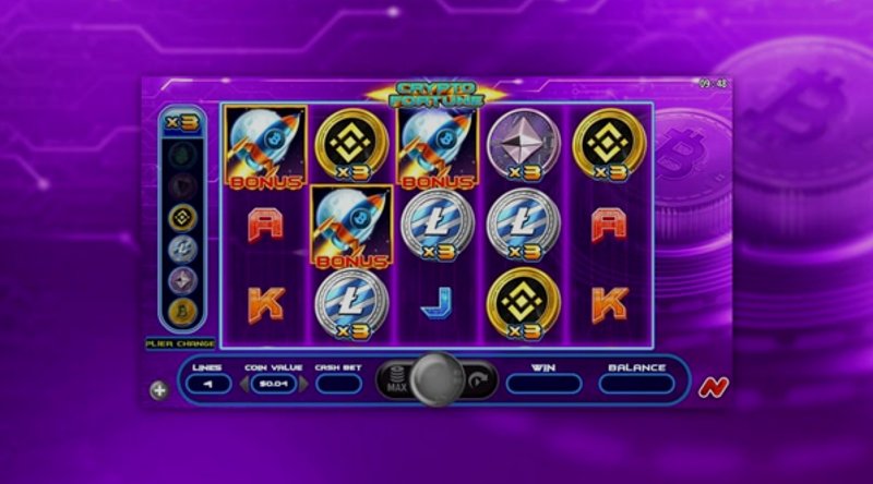 Play Crypto Fortune by Netgaming at 1Win Casino