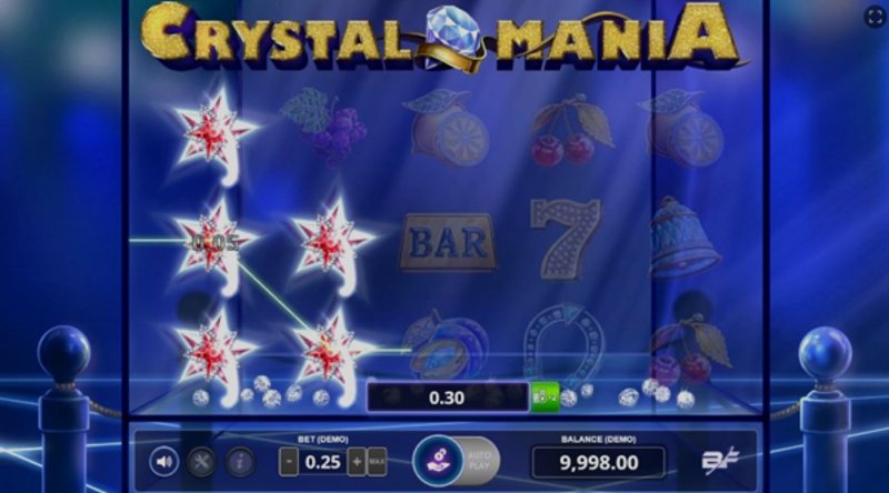 Play Crystal Mania by Bf Games at 1Win Casino