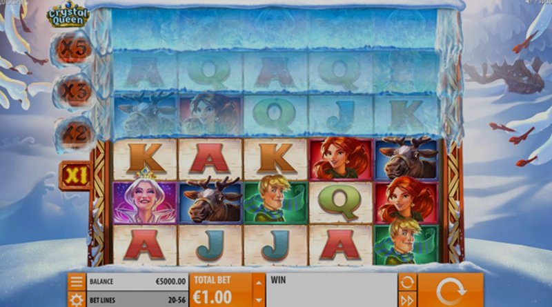 Play Crystal Queen by Quickspin at 1Win Casino