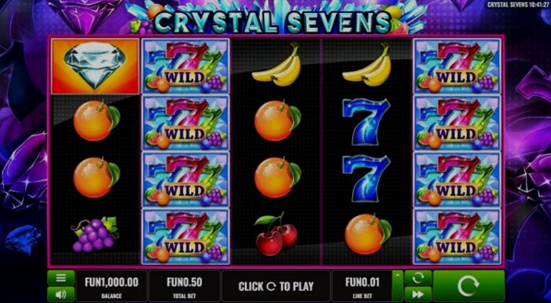 Play Crystal Sevens by Platipus at 1Win Casino