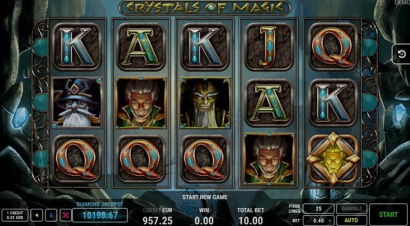 Play Crystals of Magic by Fazi at 1Win Casino