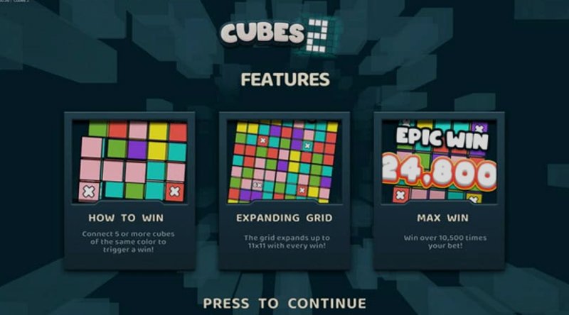 Play Cubes 2 by Hacksaw at 1Win Casino