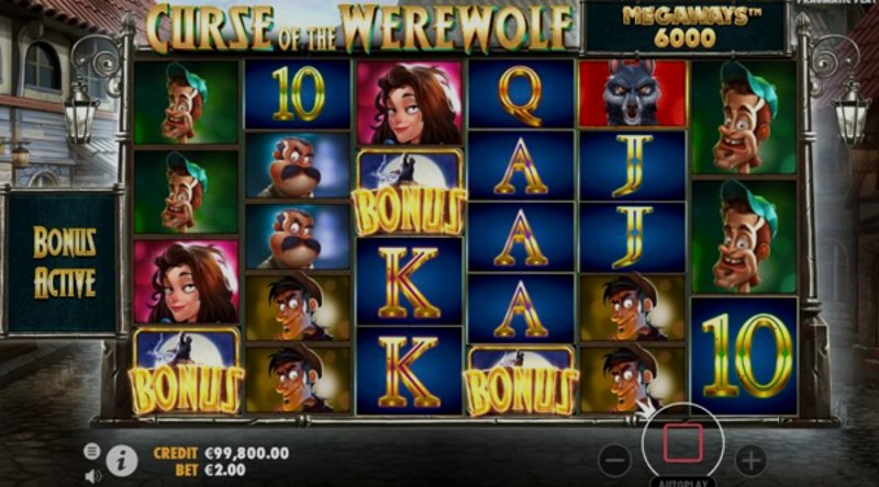 Play Curse of the Werewolf Megaways by Pragmatic at 1Win Casino