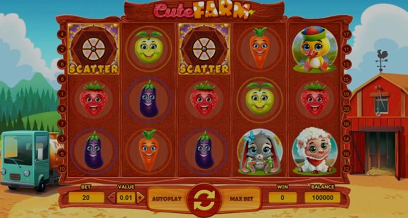 Play Cute Farm in Bangladesh at 1Win Casino