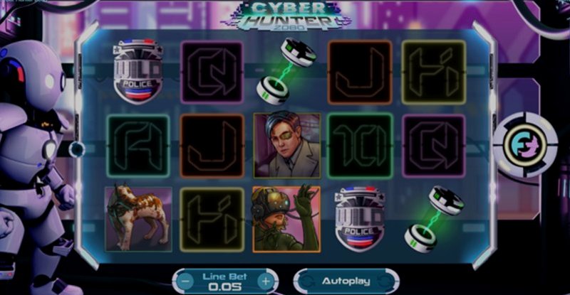 Play Cyber Hunter 2080 by Spearhead at 1Win Casino