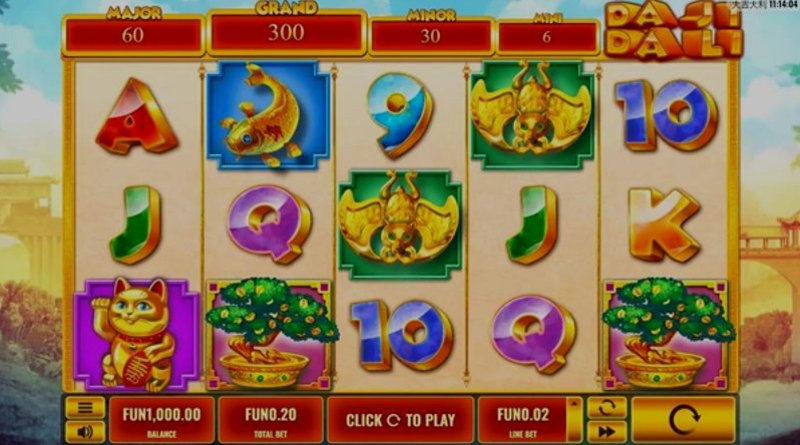 Play Da Ji Da Li by Platipus at 1Win Casino