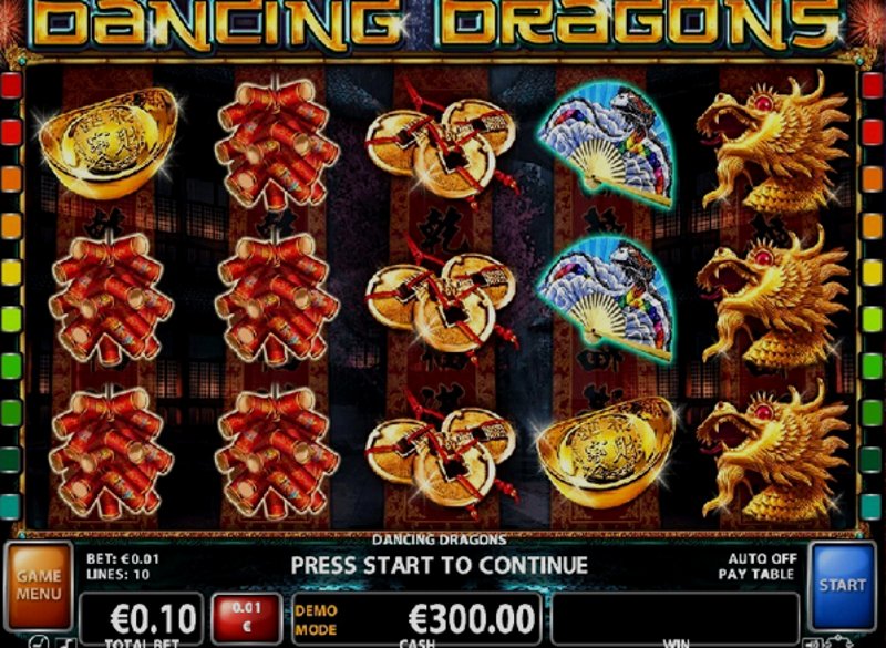 Play Dancing Dragons by Ct Interactive at 1Win Casino