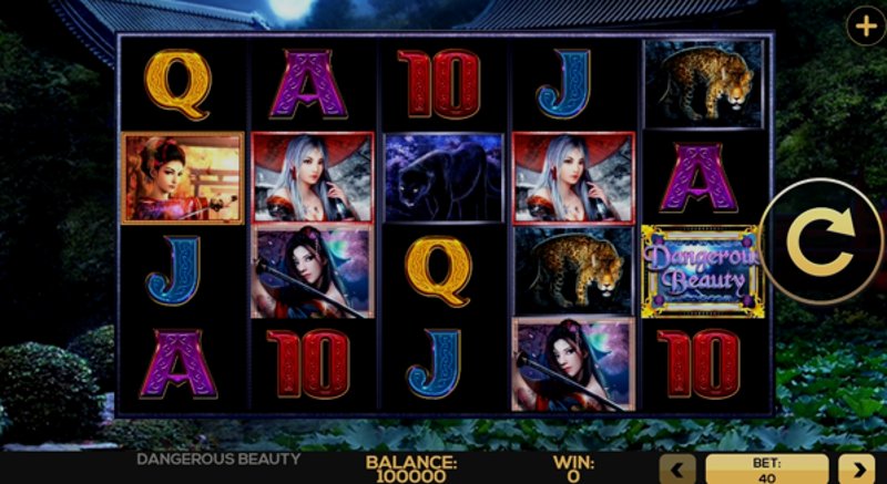 Play Dangerous Beauty by High5 at 1Win Casino