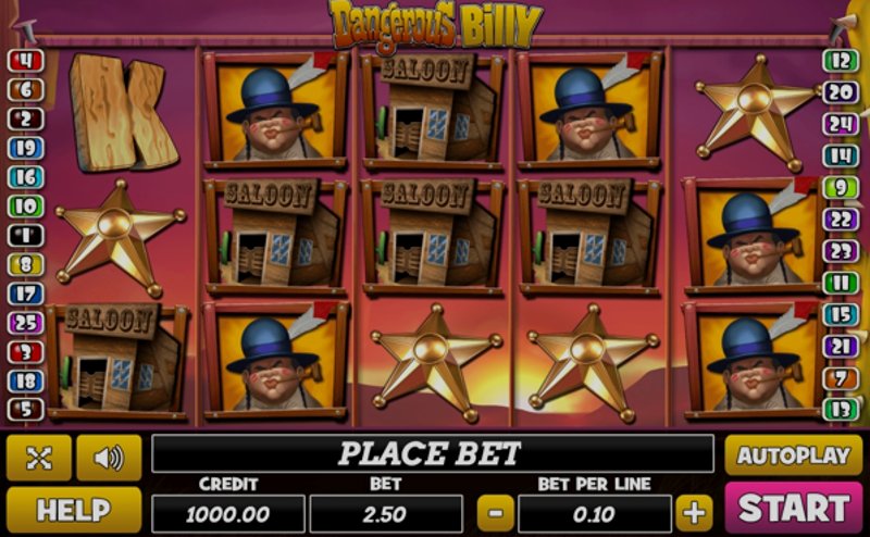 Play Dangerous Billy by Play Pearls at 1Win Casino