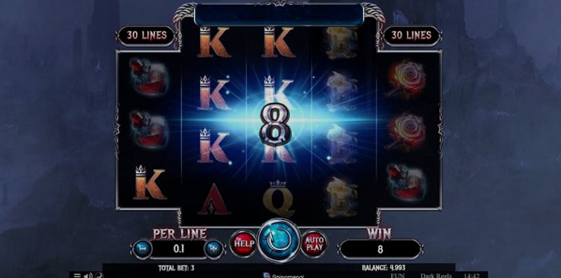 Play Dark Reels by Spinomenal at 1Win Casino