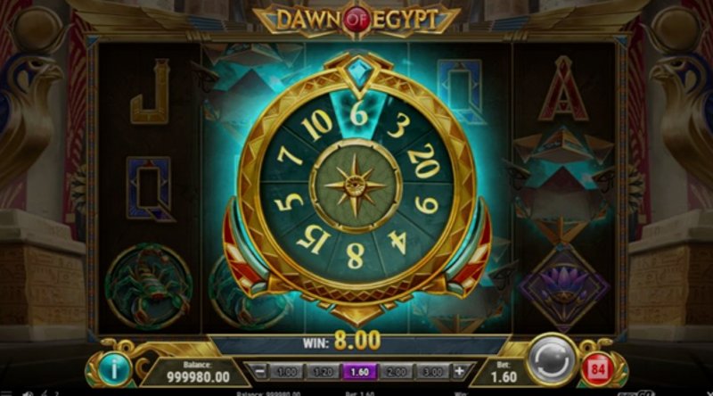 Play Dawn of Egypt by Playn Go at 1Win Casino