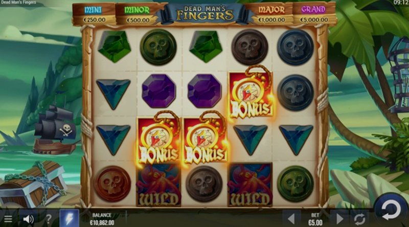 Play Dead Mans Fingers in Colombia at 1Win Casino