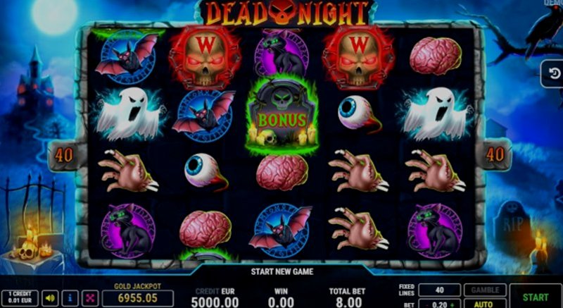 Play Dead Night by Fazi at 1Win Casino