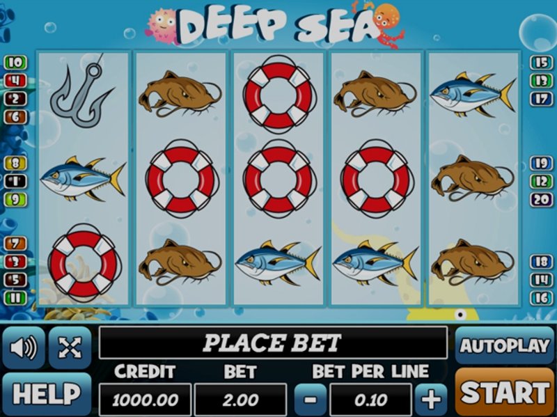 Play Deep Sea by Bgaming at 1Win Casino