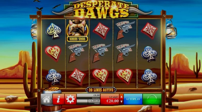 Play Desperate Dawgs by Yggdrasil at 1Win Casino