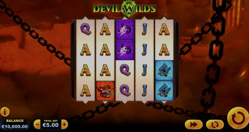 Play Devil Wilds by Playtech at 1Win Casino