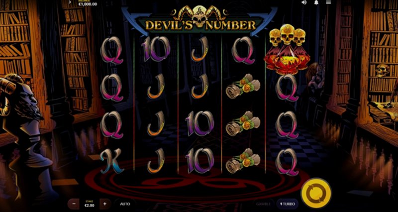 Play Devils Number by Redtiger at 1Win Casino